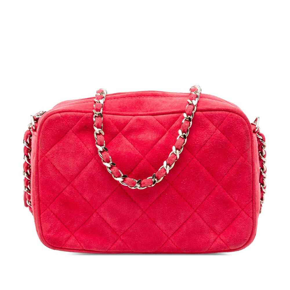 Chanel Quilted Suede Camera Bag Pre- #344928C15B